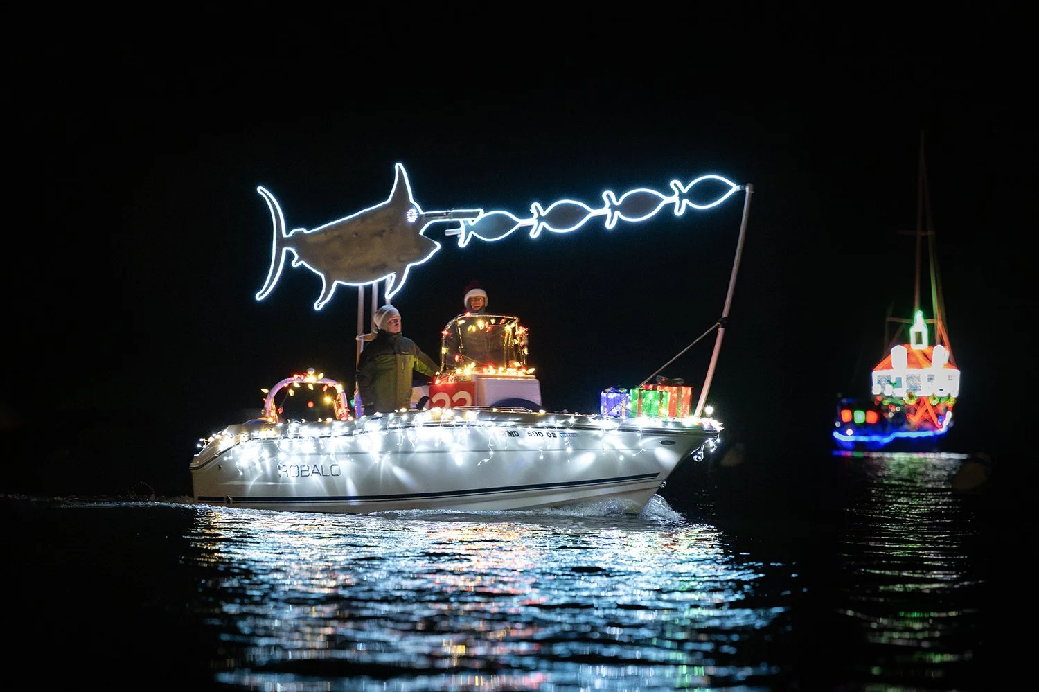Photographing the Eastport Yacht Club Lights parade — Jay Fleming